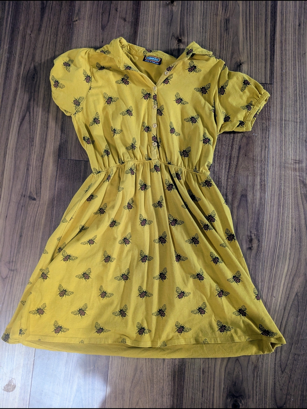 Run & Fly Bee Dress, UK Size 12